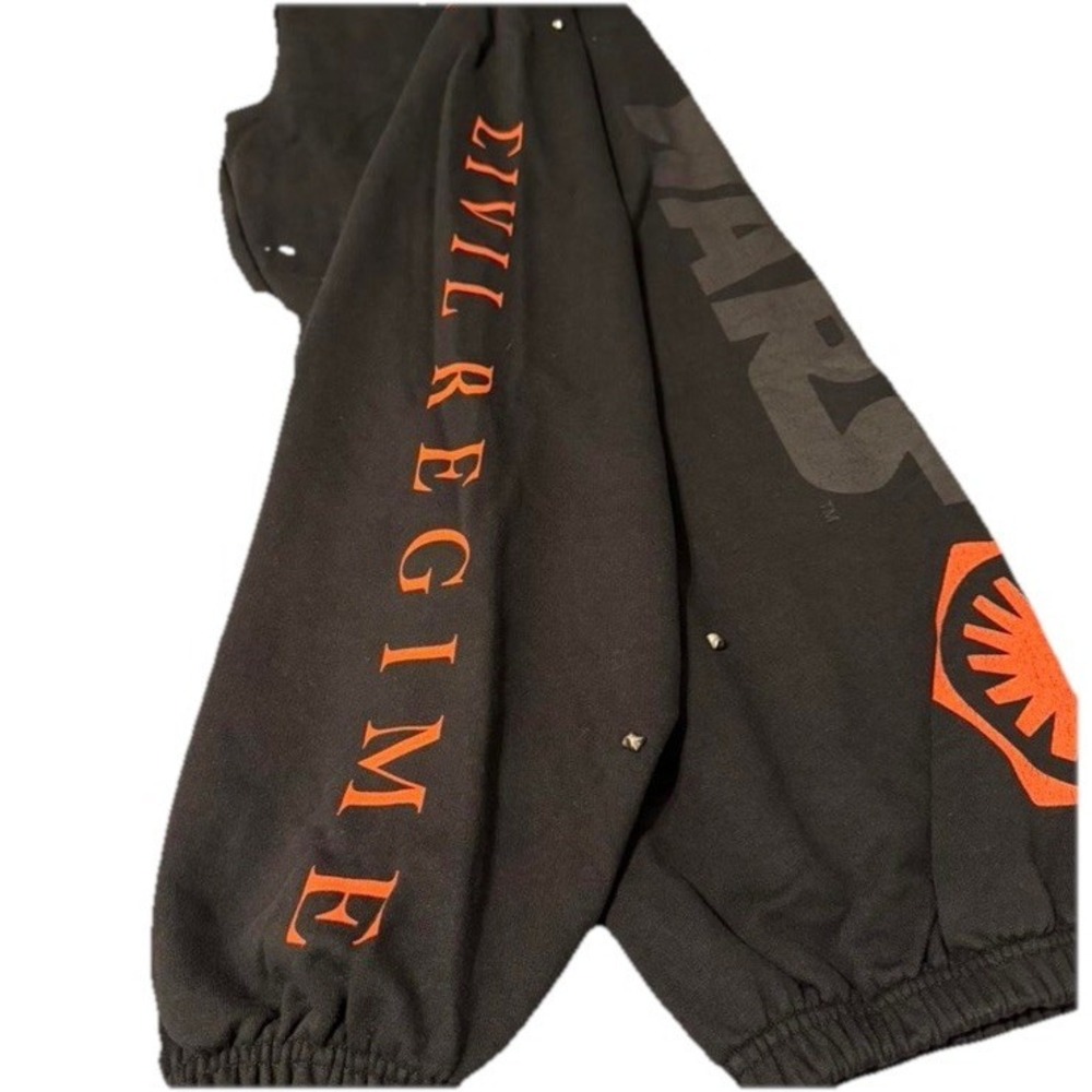 Civil Regime Star Wars Lounger Pants In Vintage Ashes Studs NWT & Bag Size Med